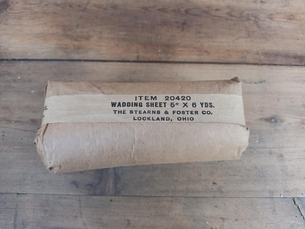 Feuille de ouate U.S. MD WW2, article 20420, Enlèvement ou Envoi, Armée de terre, Autres types