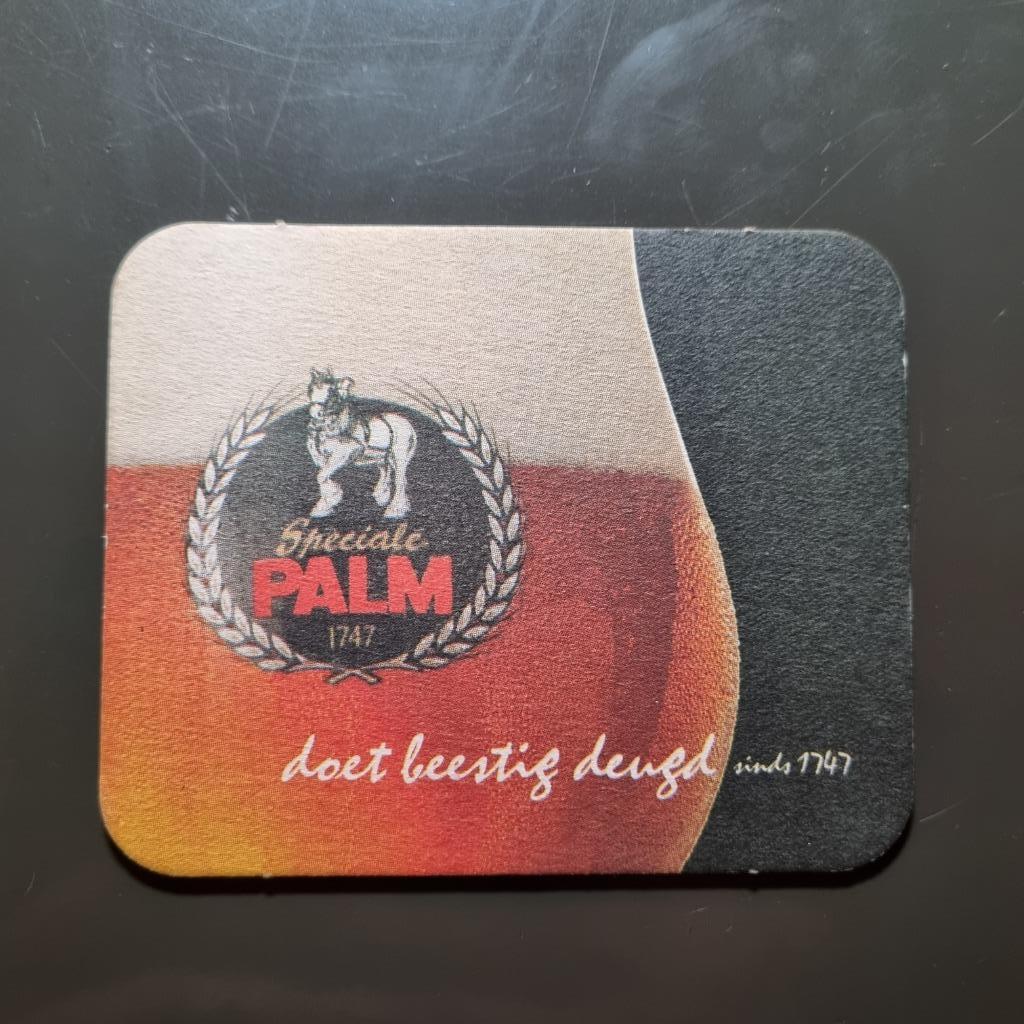 Sous Bock Palm (modèle 8), Collections, Marques de bière, Enlèvement ou Envoi, Utilisé, Sous-bock, Palm