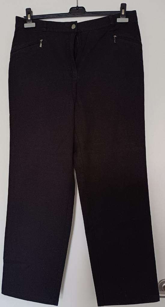 zwarte broek classics, Maat 42/44 (L), Ophalen of Verzenden, Lang, Gedragen