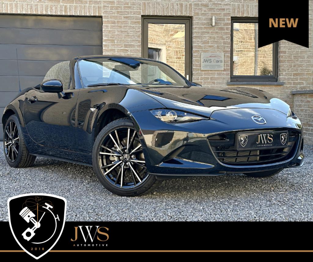 Mazda MX-5 ND3 2.0i 184 ** GARANTIE 03/2031 - 150.000 KM **, 1025 kg, Achterwielaandrijving, 4 cilinders, Leder