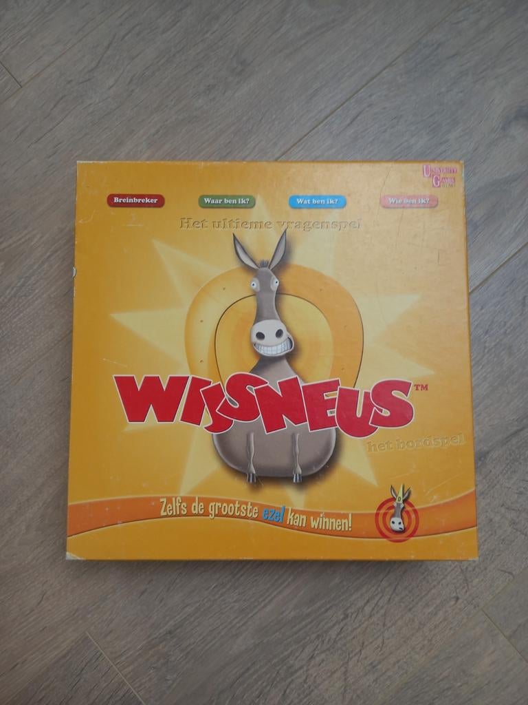 Wijsneus het bordspel, Hobby en Vrije tijd, Ophalen of Verzenden, Zo goed als nieuw