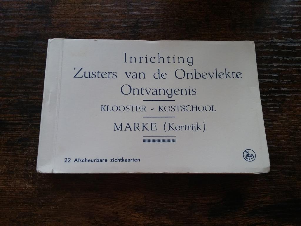 Marke (Kortrijk)-cartes postales du monastère et du pension, Enlèvement ou Envoi, Avant 1920, Flandre Occidentale