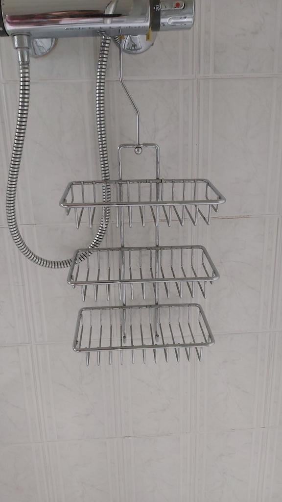 Douche hangrek, Ophalen
