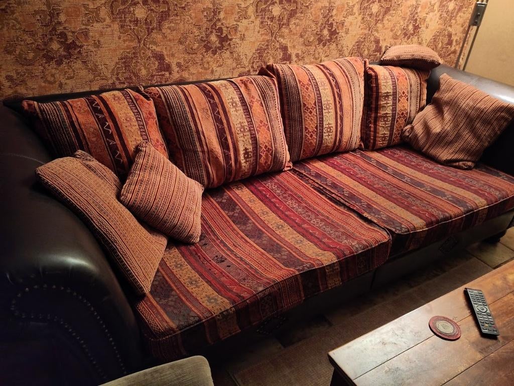 Grand canapé à rénover, 100 à 125 cm, 250 à 300 cm, Quatre personnes ou plus, Enlèvement