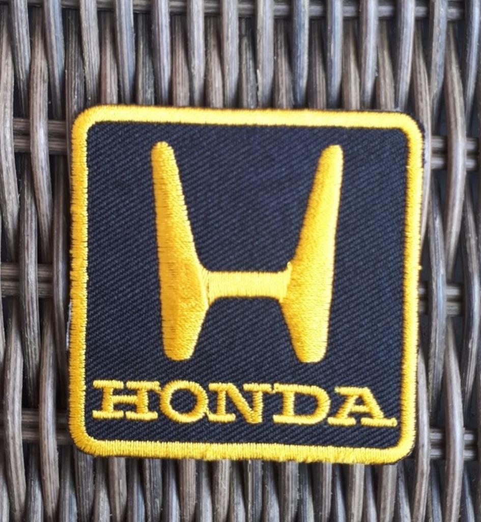 Honda auto strijk patch embleem logo - 60 x 61 mm, Ophalen of Verzenden
