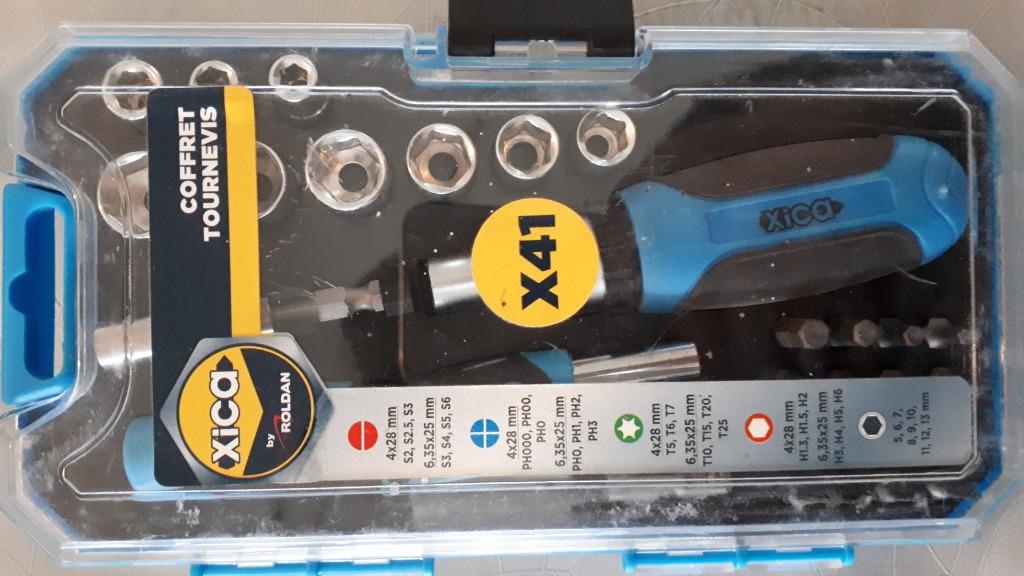 Coffret tournevis XICA, Enlèvement ou Envoi, Comme neuf
