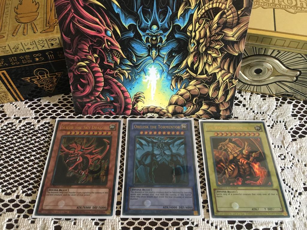 Egyptian God Cards Collector’s Set - Yu-Gi-Oh!, Ophalen of Verzenden, Zo goed als nieuw