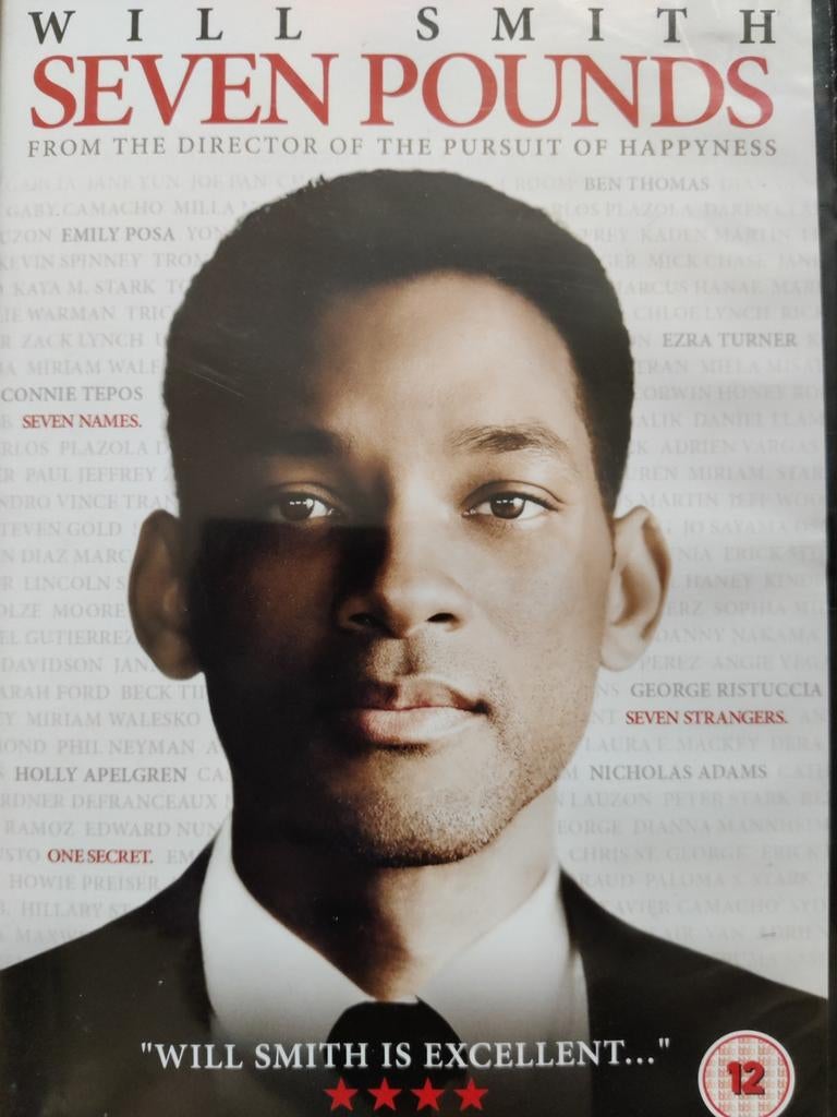 Seven Pounds (2008) (Will Smith) DVD, Enlèvement ou Envoi, Comme neuf
