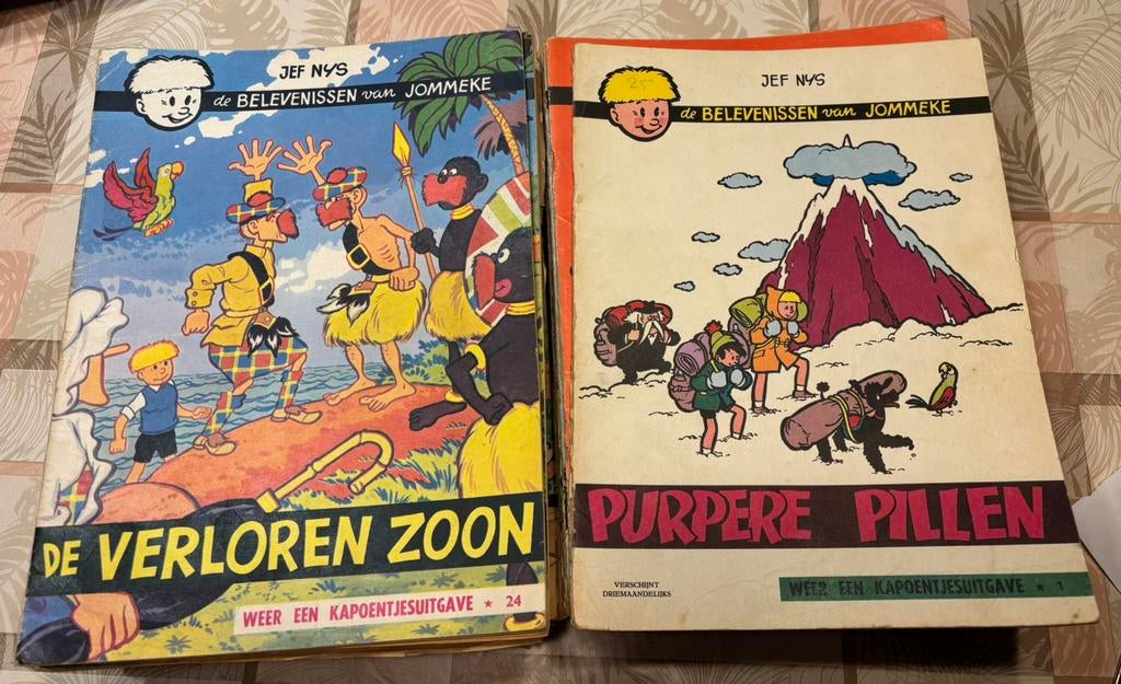De belevenissen van Jommeke 44 stuks 1€ pst, Boeken, Eén stripboek, Ophalen of Verzenden, Gelezen, Jef Nys