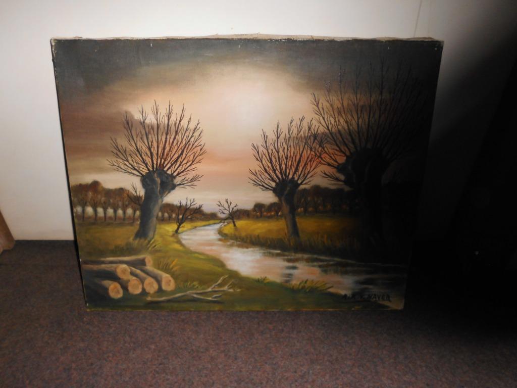 schilderij, Ophalen