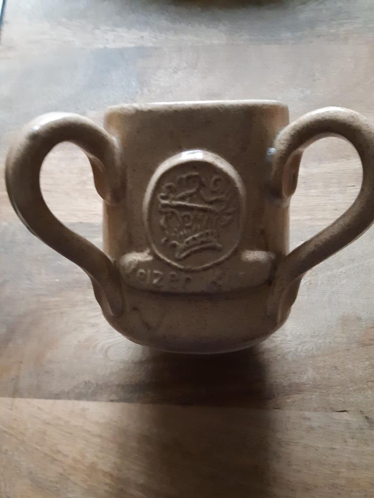 KERAMISCHE BIERPUL KEIZER KAREL, Verzamelen, Biermerken, Ophalen of Verzenden, Zo goed als nieuw, Pul(len), Overige merken