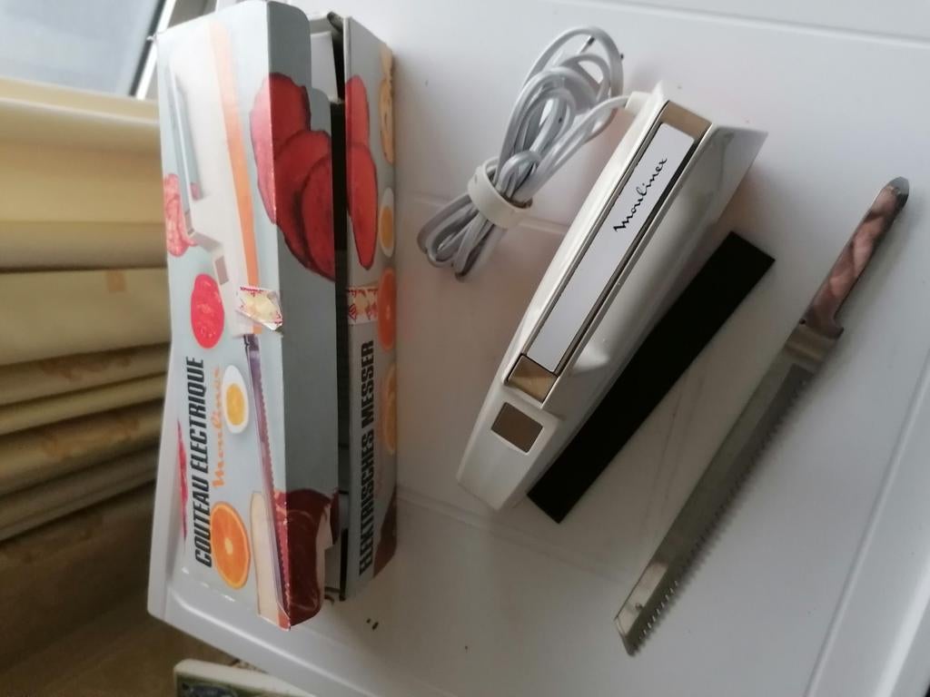Couteau de cuisine électrique, Electroménager, Enlèvement