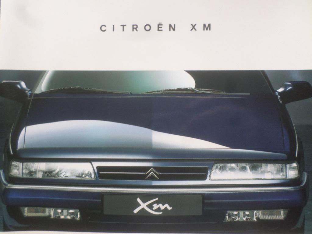 Citroën XM 1995 Brochure, Ophalen of Verzenden, Citroën
