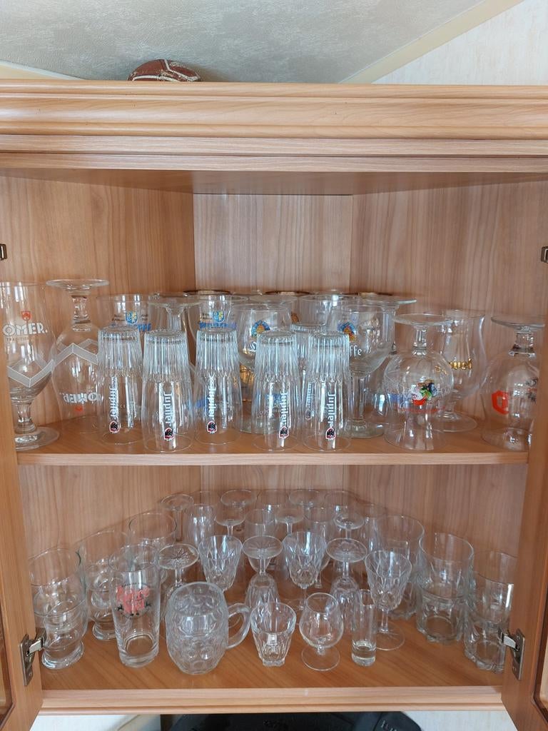 Lot de verres à boire à vendre, Enlèvement ou Envoi, Verre