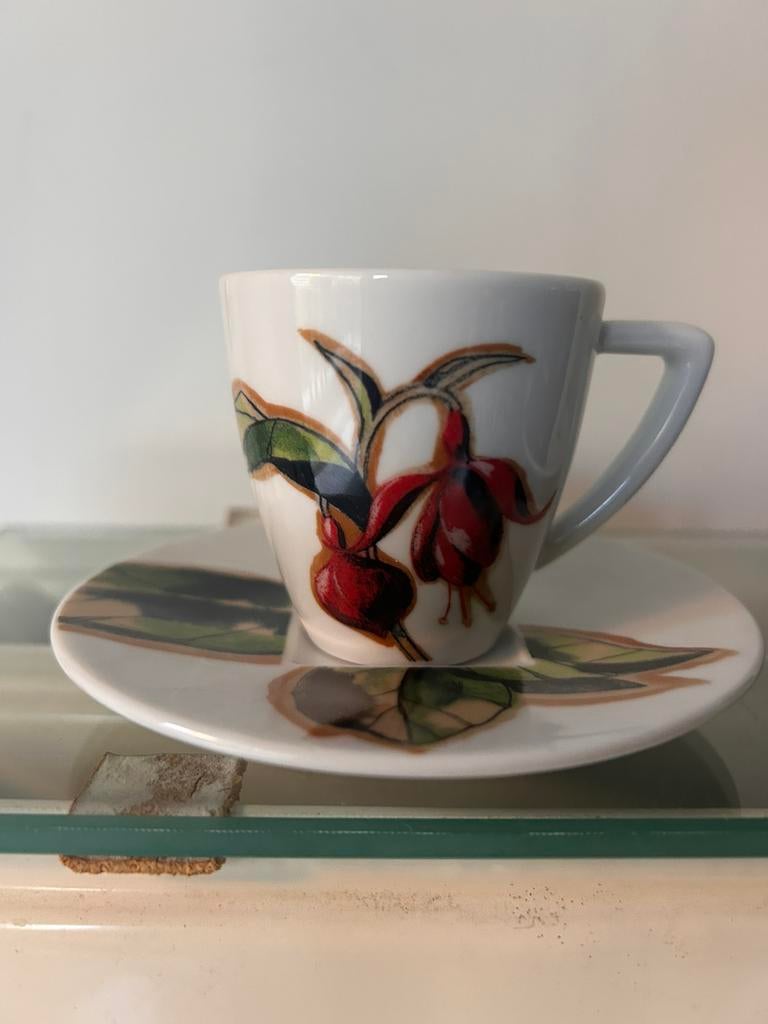 Tasses+soucoupe expresso Nespresso H6cm 3 combis de couleur, Enlèvement, Neuf, Tasse(s) et/ou soucoupe(s)