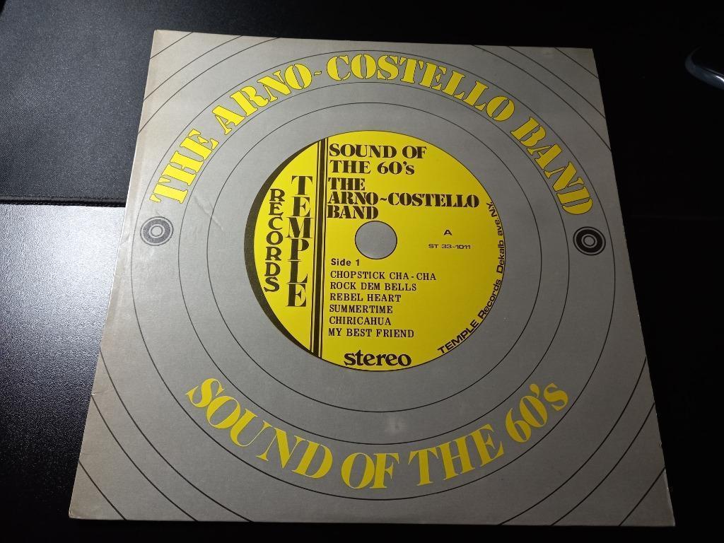 The Arno-Costello Band - Jaune - Popcorn Lp, Enlèvement ou Envoi, Comme neuf, 12 pouces