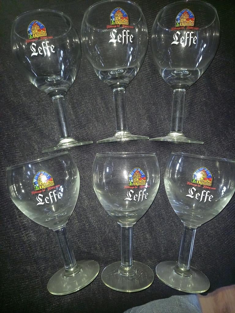 6 verres à feffe, Enlèvement ou Envoi, Comme neuf