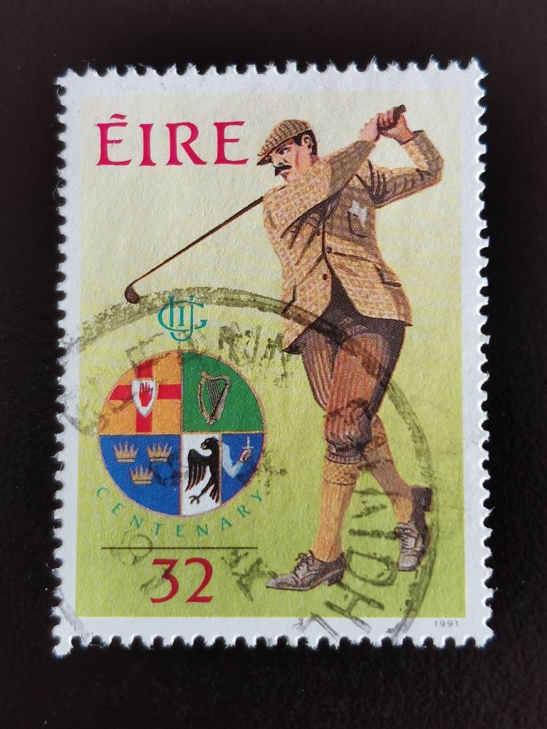 Irlande 1991 - sport - golf - golfeur, Enlèvement ou Envoi, Irlande, Affranchi
