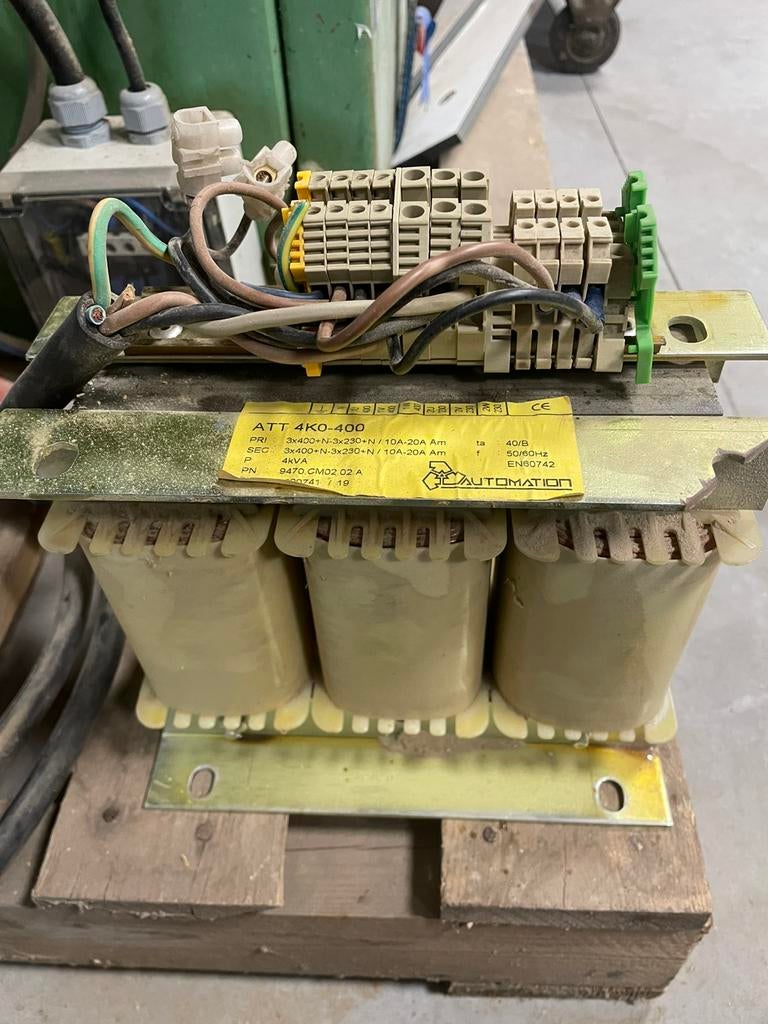Automation Autotransformator 4 kVA 3x230/3x400V IP00, Ophalen, Zo goed als nieuw