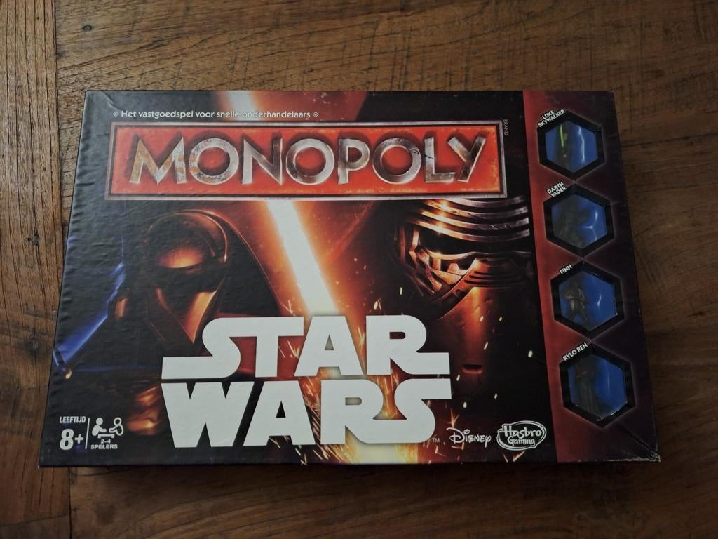 Monopoly Star Wars, Drie of vier spelers, Ophalen, Zo goed als nieuw, HASBRO