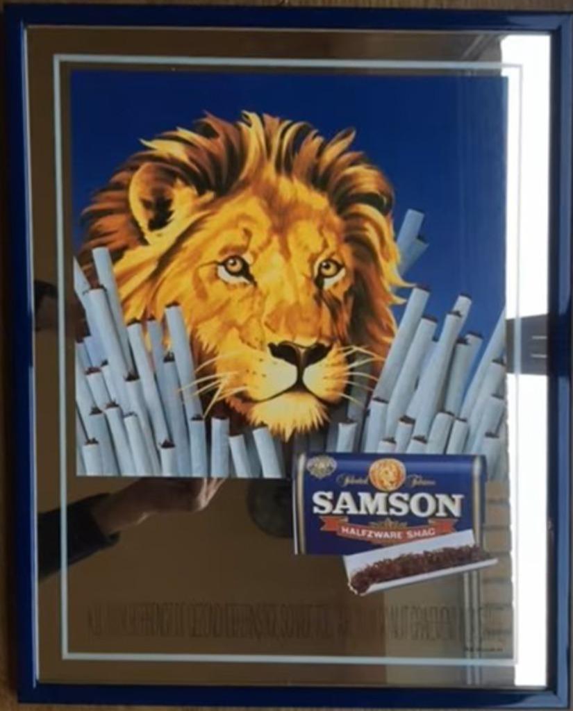 Adverstentiespiegel Samson Tabak, Verzamelen, Ophalen, Gebruikt, Overige typen