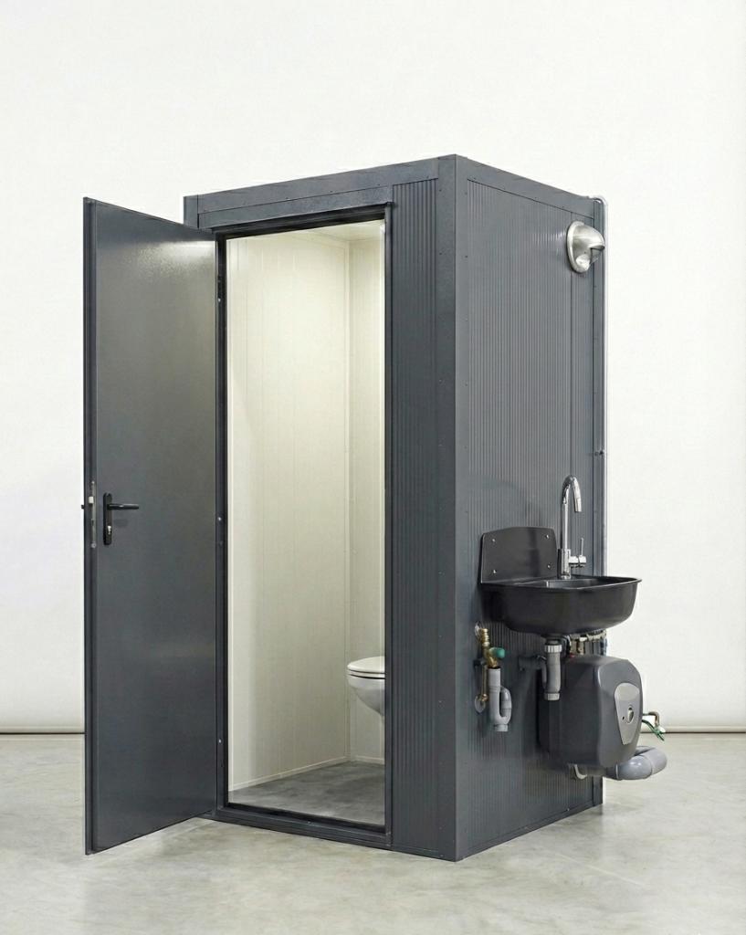 Toilet unit met uitstortgootsteen | Wc unit met wastafel, Ophalen of Verzenden, Nieuw, Toilet
