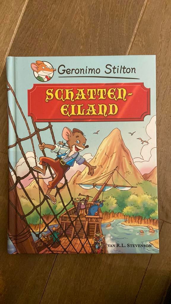 Schateiland Geronimo Stilton. Perfecte staat., Ophalen of Verzenden, Zo goed als nieuw