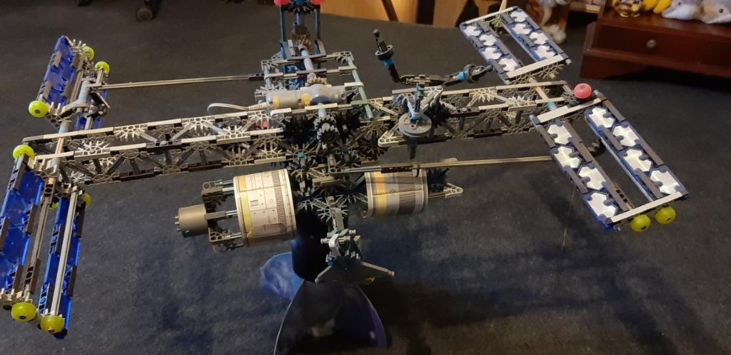 K' NEX  GROOT RUIMTESTATION (ref :10978), Enlèvement ou Envoi, Comme neuf, K'nex