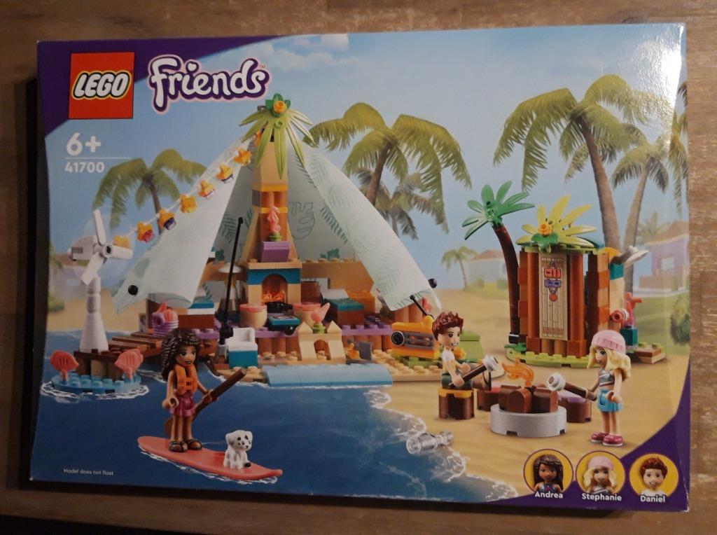 LEGO Friends 47100 Strand glamping 100% volledig, Ophalen of Verzenden, Zo goed als nieuw, Complete set, Lego