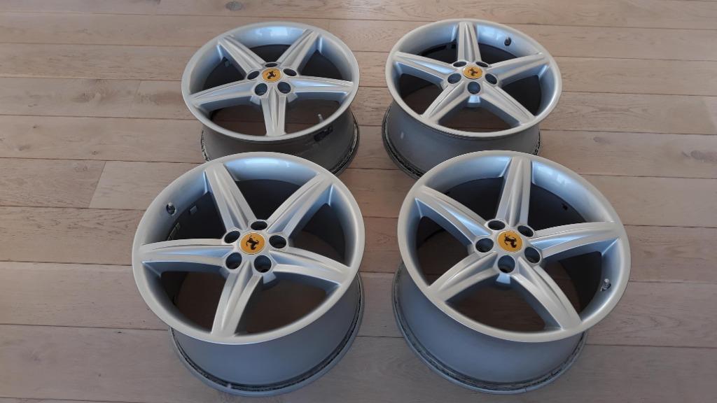 Originele Ferrari 575M Maranello velgen 181524 + 181525 BBS, Enlèvement ou Envoi, Utilisé, 16 pouces, Jante(s)
