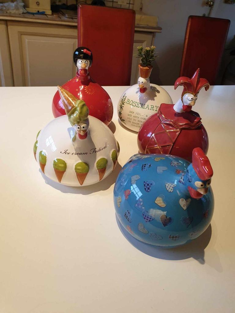 decoratieve kippen 5 stuks, Minder dan 50 cm, Nieuw, Ophalen of Verzenden, Minder dan 25 cm