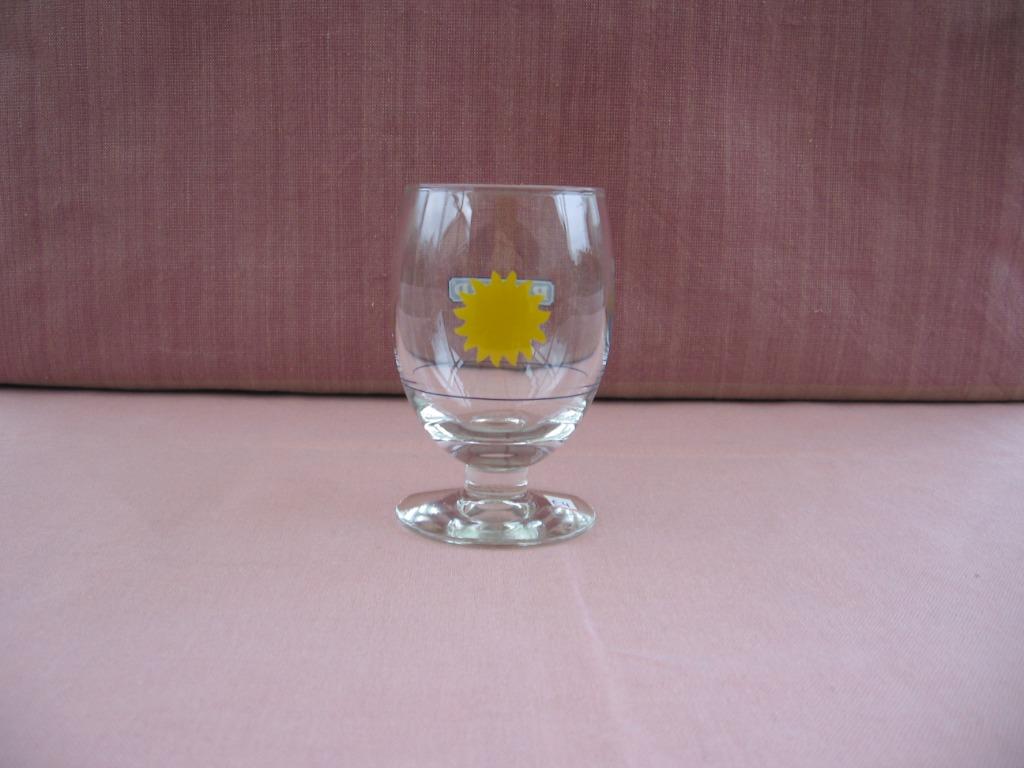 Grand soleil en verre à ballon Ricard avec ligne à barres. L, Collections, Enlèvement ou Envoi, Comme neuf