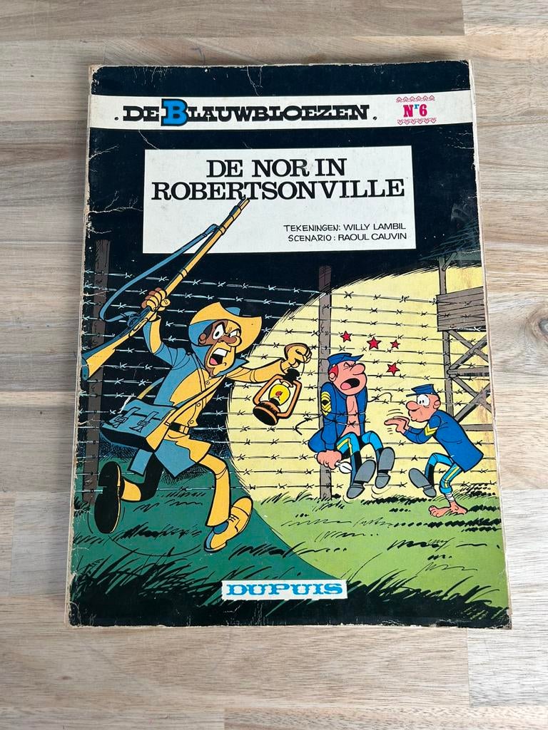 De blauwbloezen - De nor in robertsonville, Boeken, Stripverhalen, Gelezen, Eén stripboek, Ophalen
