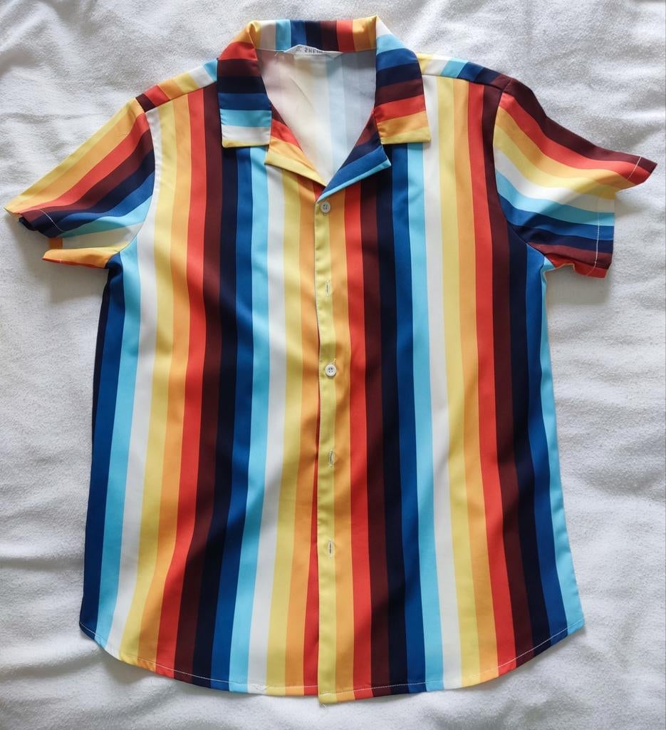 Chemise multicolore, Enlèvement ou Envoi, Neuf