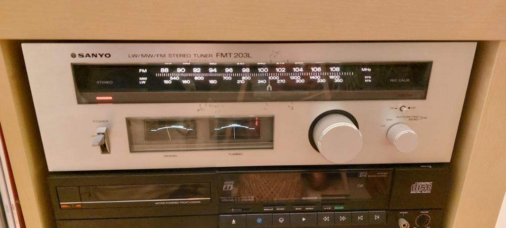 Tuner FM/AM - Sanyo FMT 203L FMT203L, Enlèvement ou Envoi, Utilisé, Analogique