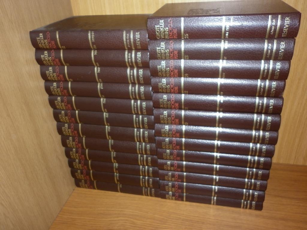 Encyclopedie: Grote Winkler Prins 25 deling + 3 extra delen, Boeken, Ophalen of Verzenden