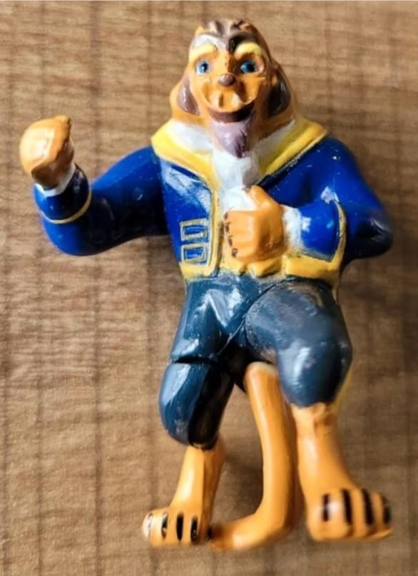 Belle en het Beest: miniatuurfiguurtje, Enlèvement ou Envoi, Autres personnages, Utilisé, Statue ou Figurine