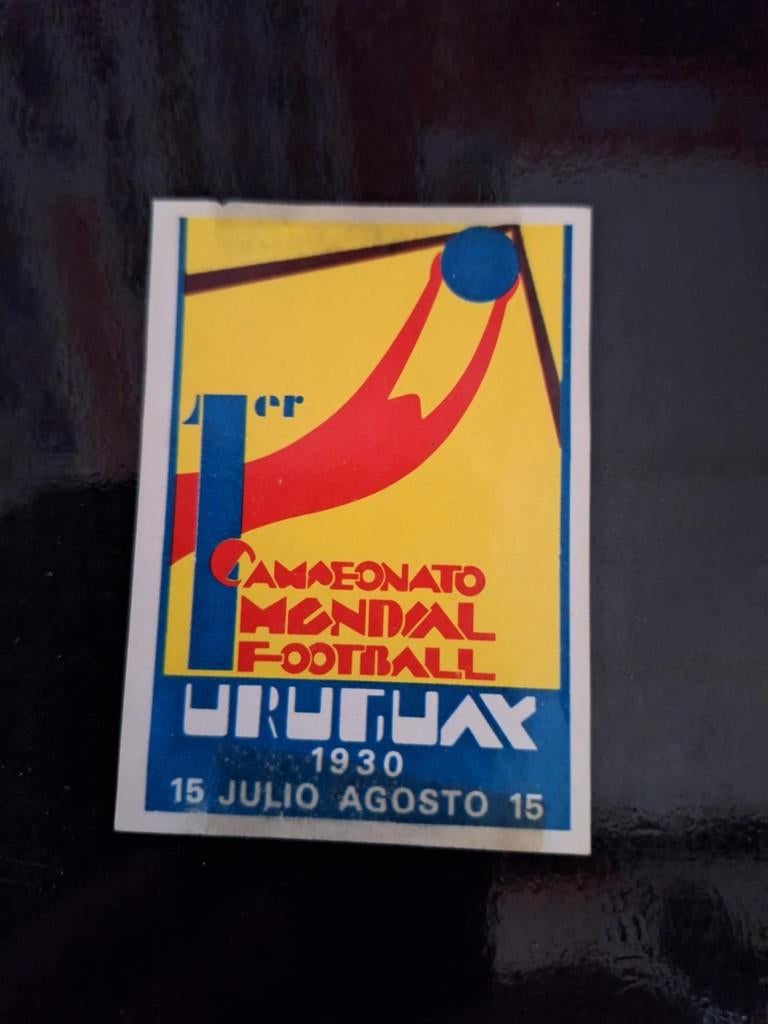 PANINI MEXICO 70 POSTER 1930 URUGUAY 1er TEST, Enlèvement ou Envoi, Utilisé, Autocollant