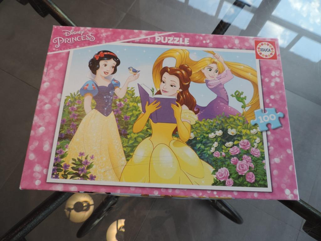 Prinses puzzel 100 stukjes, Ophalen of Verzenden, Meer dan 50 stukjes, Gebruikt, 6 jaar of ouder