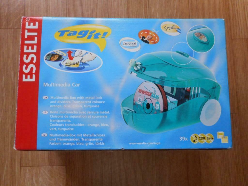 NOUVEAU PORTE CD-ROM, Neuf, Enlèvement ou Envoi, 25 à 75 disques, Synthétique