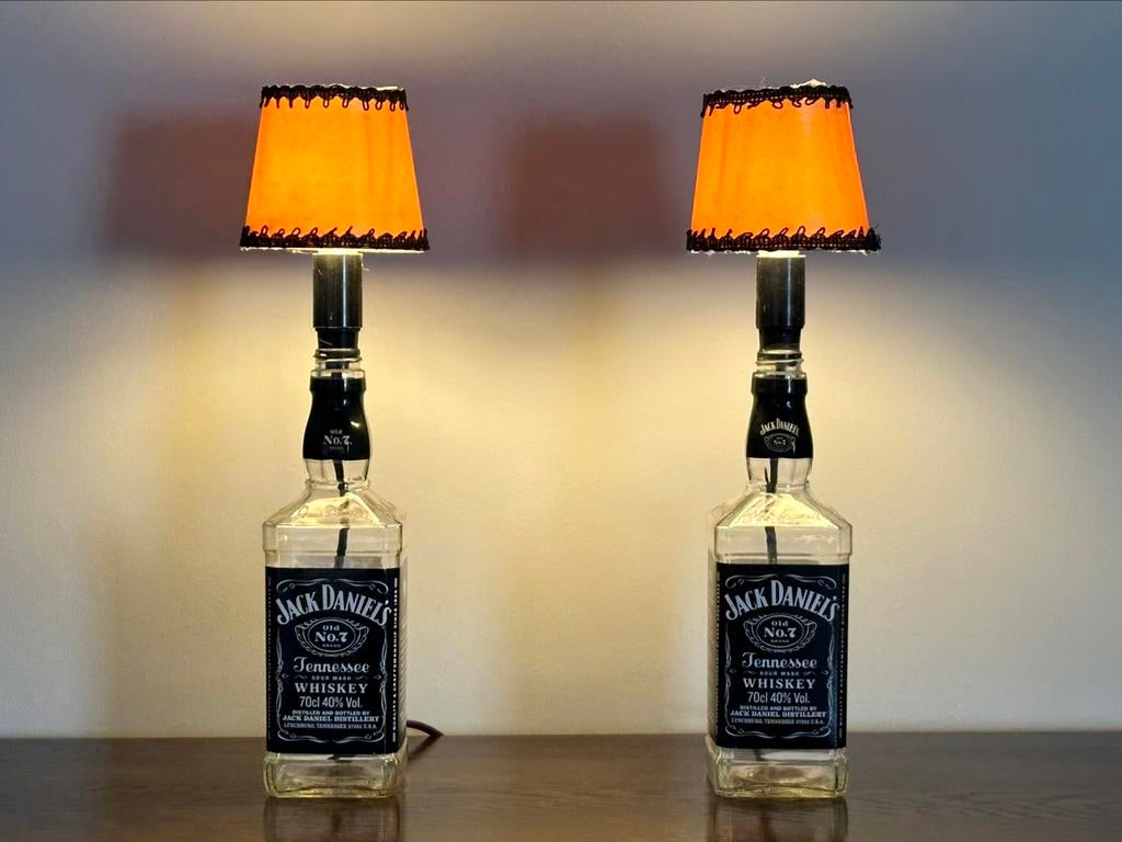 Set van twee Jack Daniel’s tafellampen, Ophalen of Verzenden