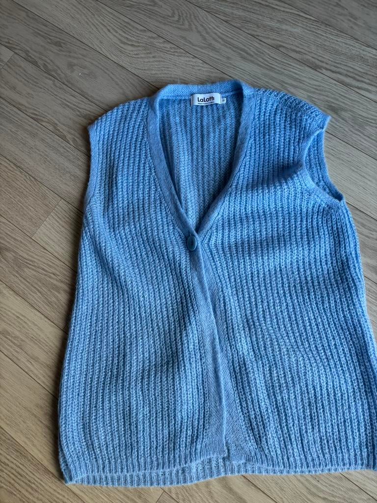 Blauwe debardeur lalotti, Maat 38/40 (M), Lalotti, Gedragen, Verzenden