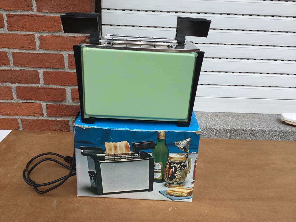 Vintage broodrooster, Ophalen, Gebruikt