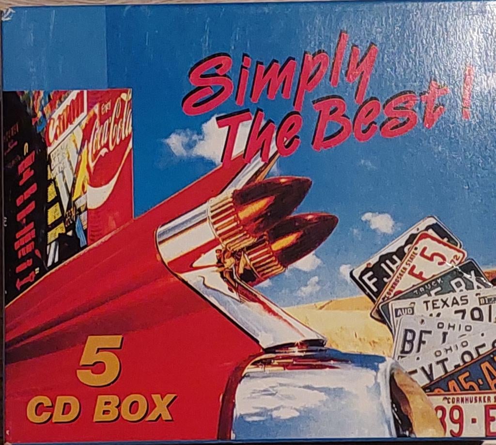 Simply the best - 5cd's, Enlèvement ou Envoi, Utilisé, Pop, Coffret