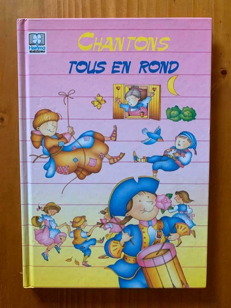 livre :"Chantons tous en rond", Livres, Enlèvement