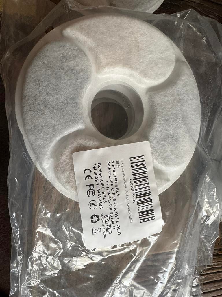 Filter voor kattenfontein 13cm, Dieren en Toebehoren, Nieuw