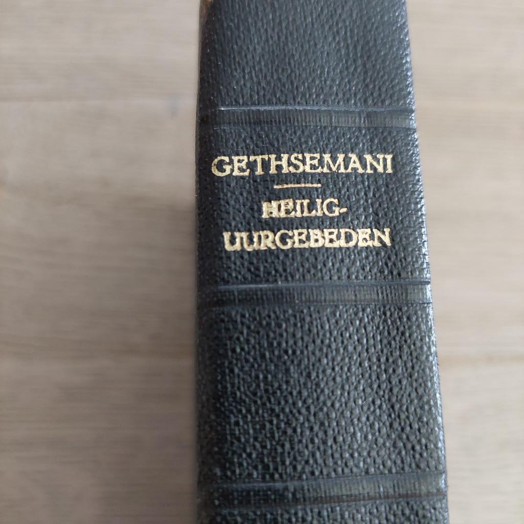antiek boek "Gethsemani  heilig-uurgebeden", Antiek en Kunst, Ophalen of Verzenden, Lammertyn