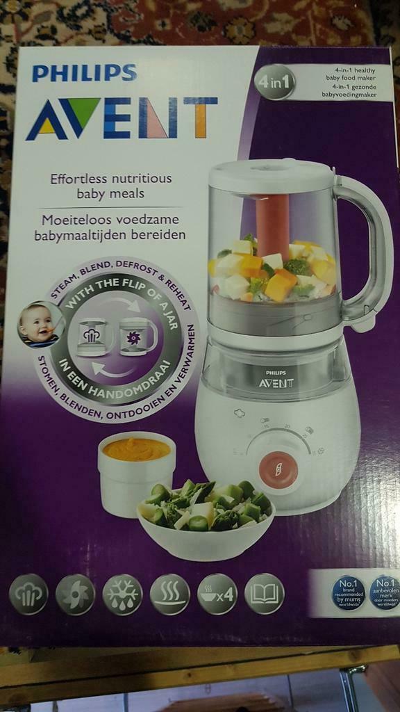Avent philips - 4in1 gezonde babyvoedingmaker, Kinderen en Baby's, Ophalen of Verzenden, Zo goed als nieuw