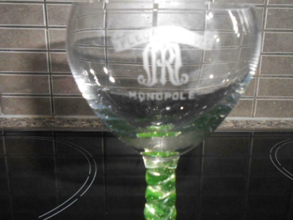 Fleurs de Graves Monopole waterglas - wijnglas, Ophalen of Verzenden, Zo goed als nieuw, Glas of Glazen, Overige merken