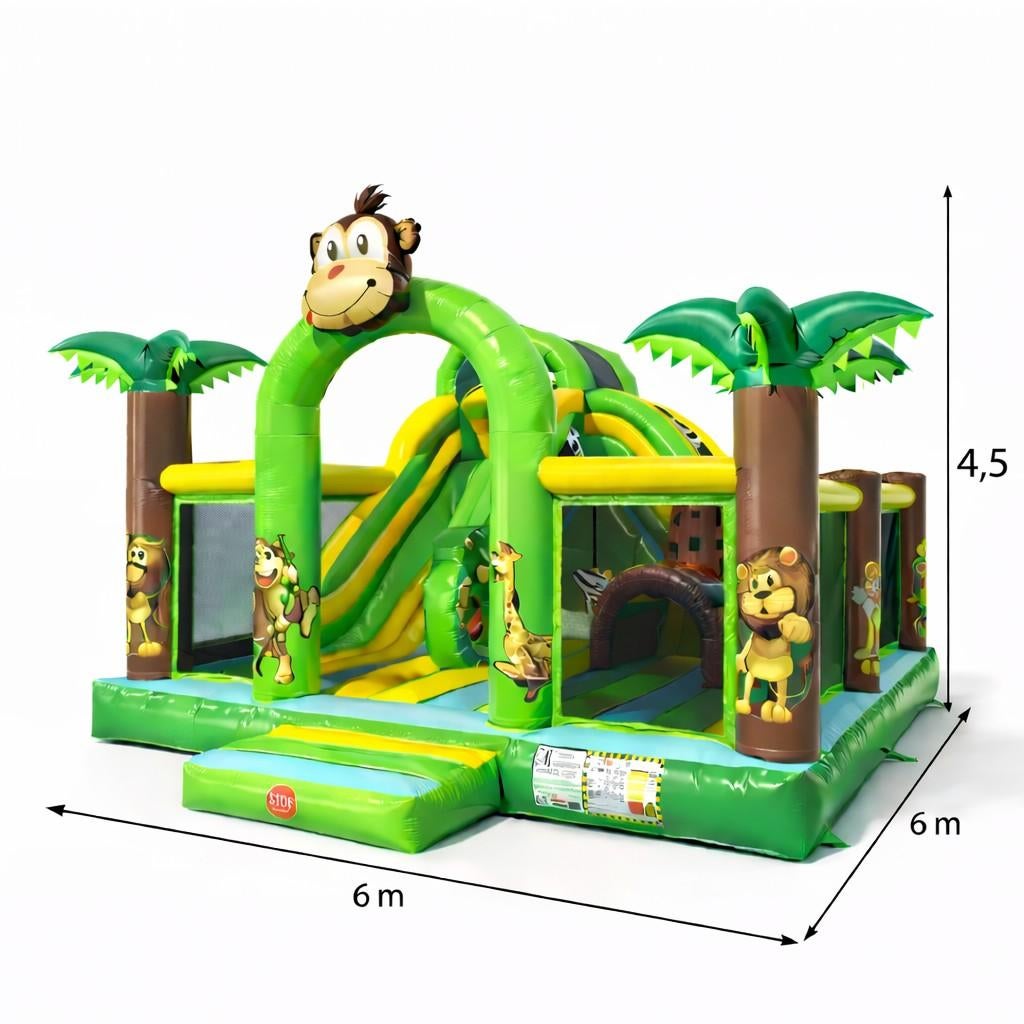 Nieuw springkasteel safari park, Hobby en Vrije tijd, Ophalen